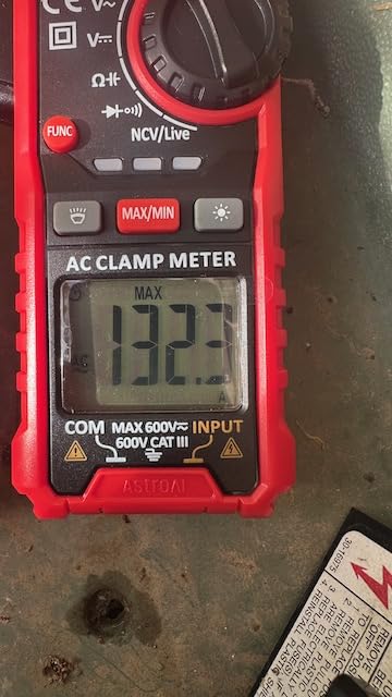 AstroAI Digital Clamp Meter Multimeter 2000 Counts Amp Voltage Tester Auto-ranging with AC/DC Voltage, AC Current, Resistance, Capacitance, Continuity, Live Wire Test, NCV customer photo 1