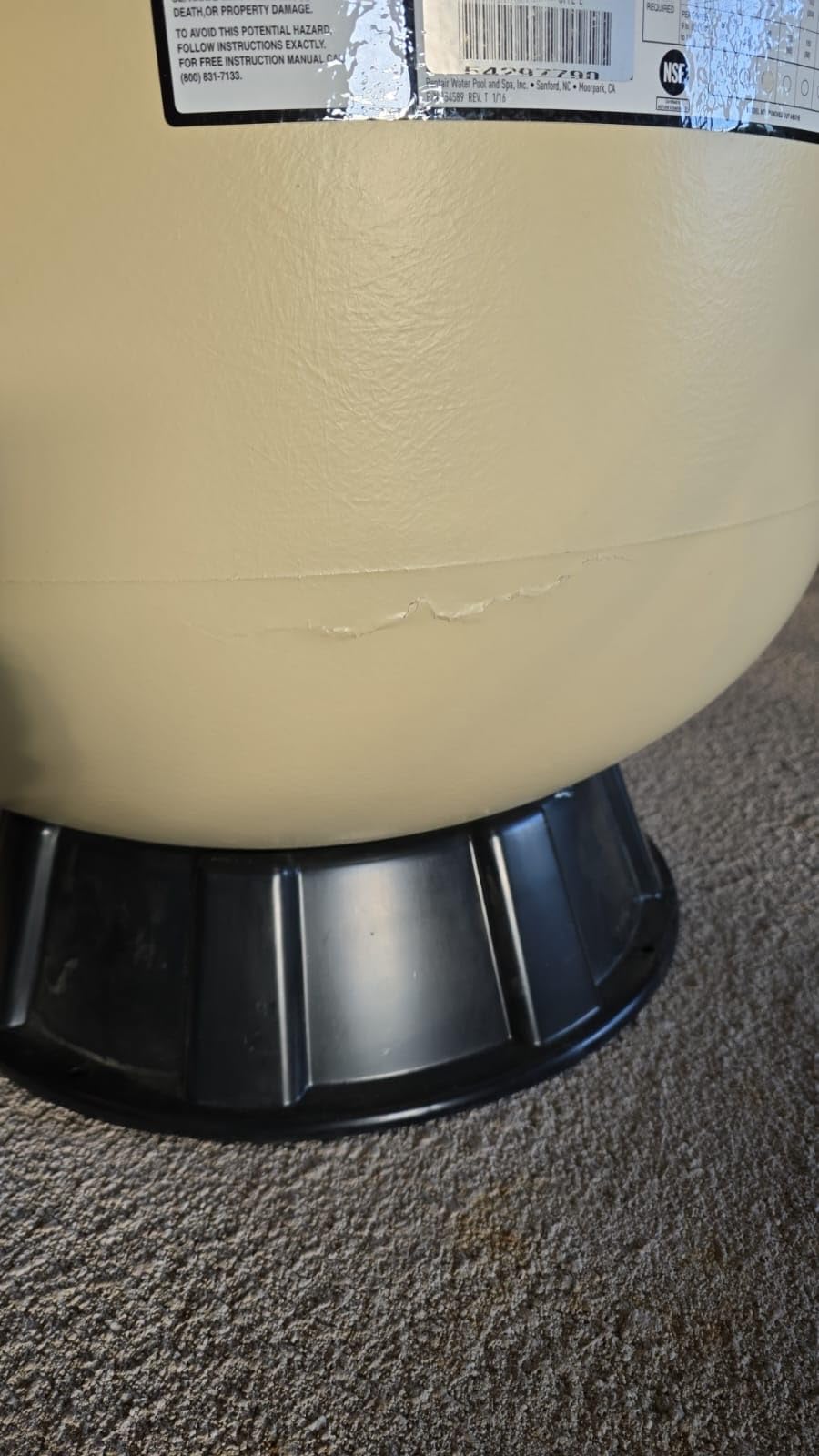 TR60 Triton II 24 inch Side Mount In Ground Pool Sand Filter (EC-140264) customer photo 2