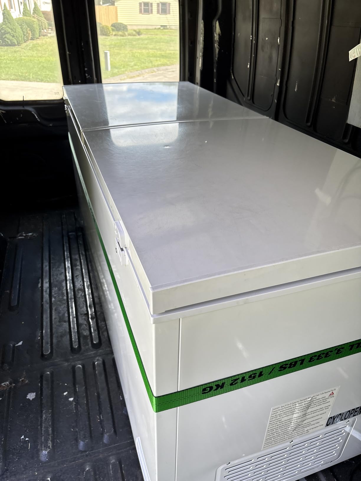 KoolMore SCF-7C Deep Chest Freezer with Two Wire Basket, 7 cu. ft. Food and Meat Storage, for Commercial and Home Use ETL Certification, White customer photo 2