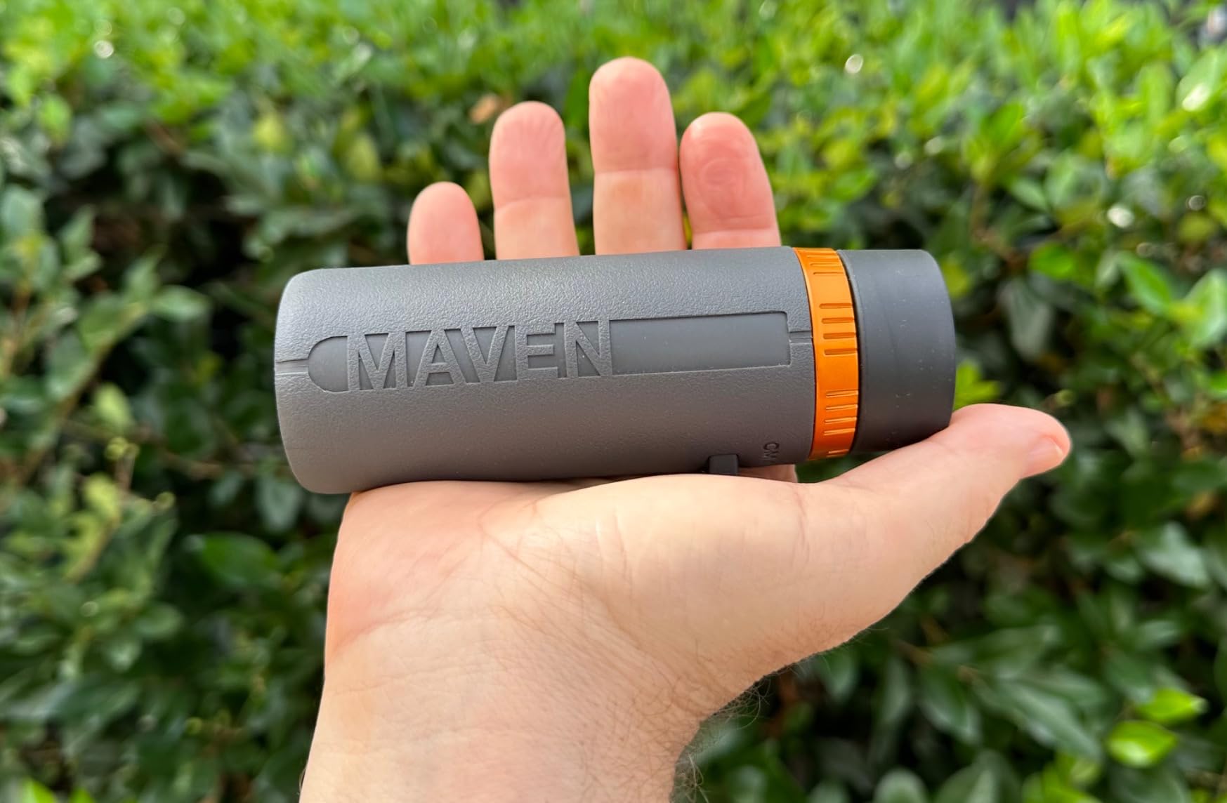 Maven CM.1 8x32mm Monocular | Compact, Waterproof, 8X Magnification, Fully Multi-Coated Optics, Grey/Orange Design, Lightweight & Portable for Hiking, Birdwatching & Outdoor Use customer photo 1