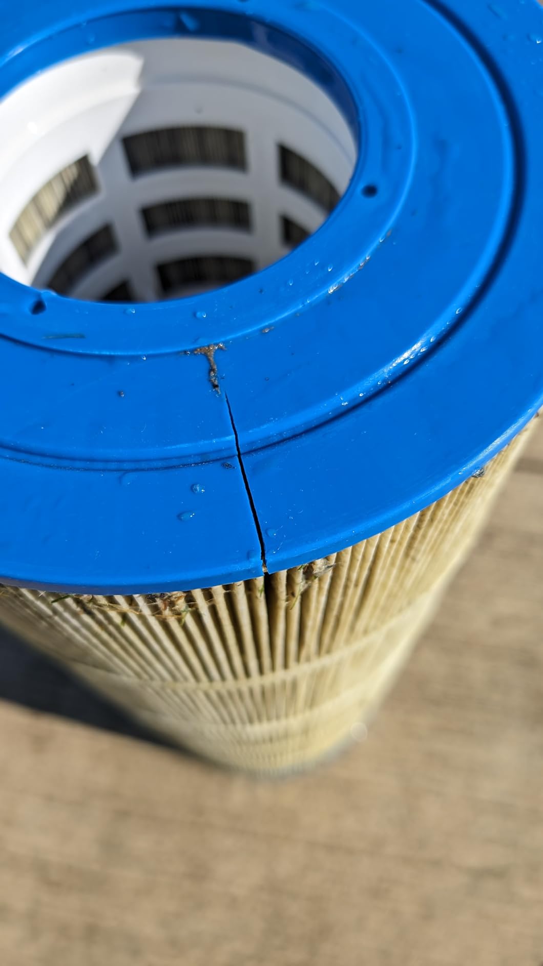 CC1500e Pool Filter Cartridge Replacement for Hayward XStream CC1500, Replace Hayward CCX1500RE, Pleatco PXST150, Unicel C-8316, 150 sq.ft customer photo 1