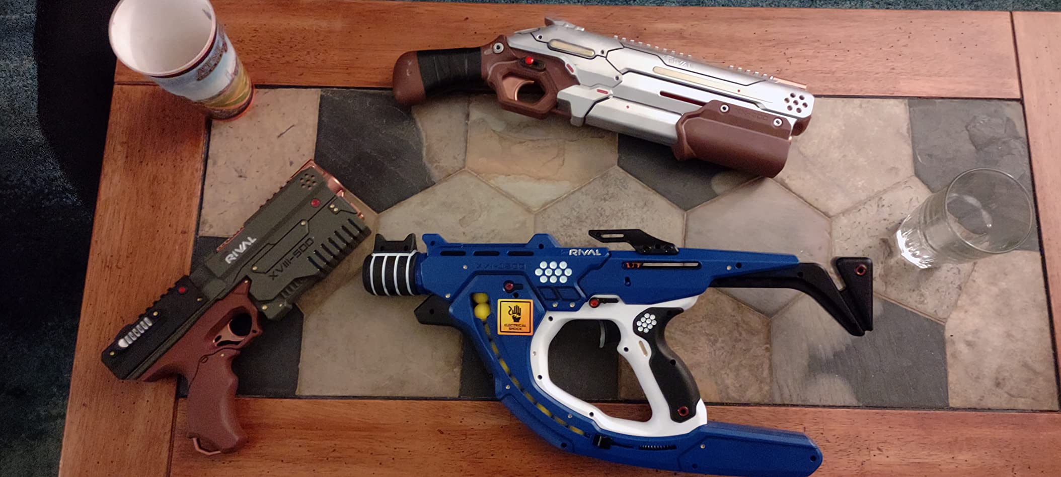Nerf Rival Curve Shot Sideswipe XXI-1200 Blaster customer photo 1