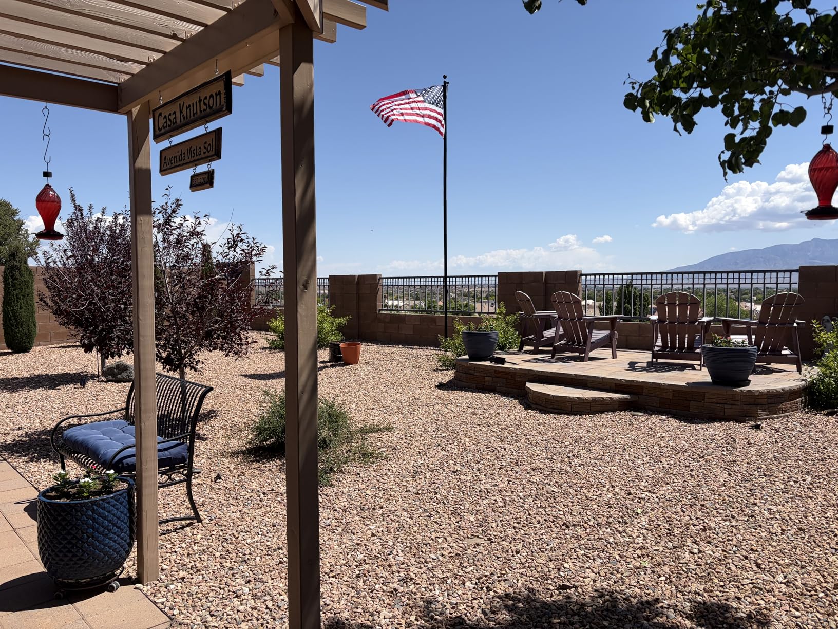 Flag Pole for Outside House, 20 FT Heavy Duty 45K PSI & 95 HBW Hard Aerospace Aluminum Flagpole Kit, Unbending Outdoor In-Ground Flag Poles with 3x5 American Flag for Yard, Residential or Commercial customer photo 1