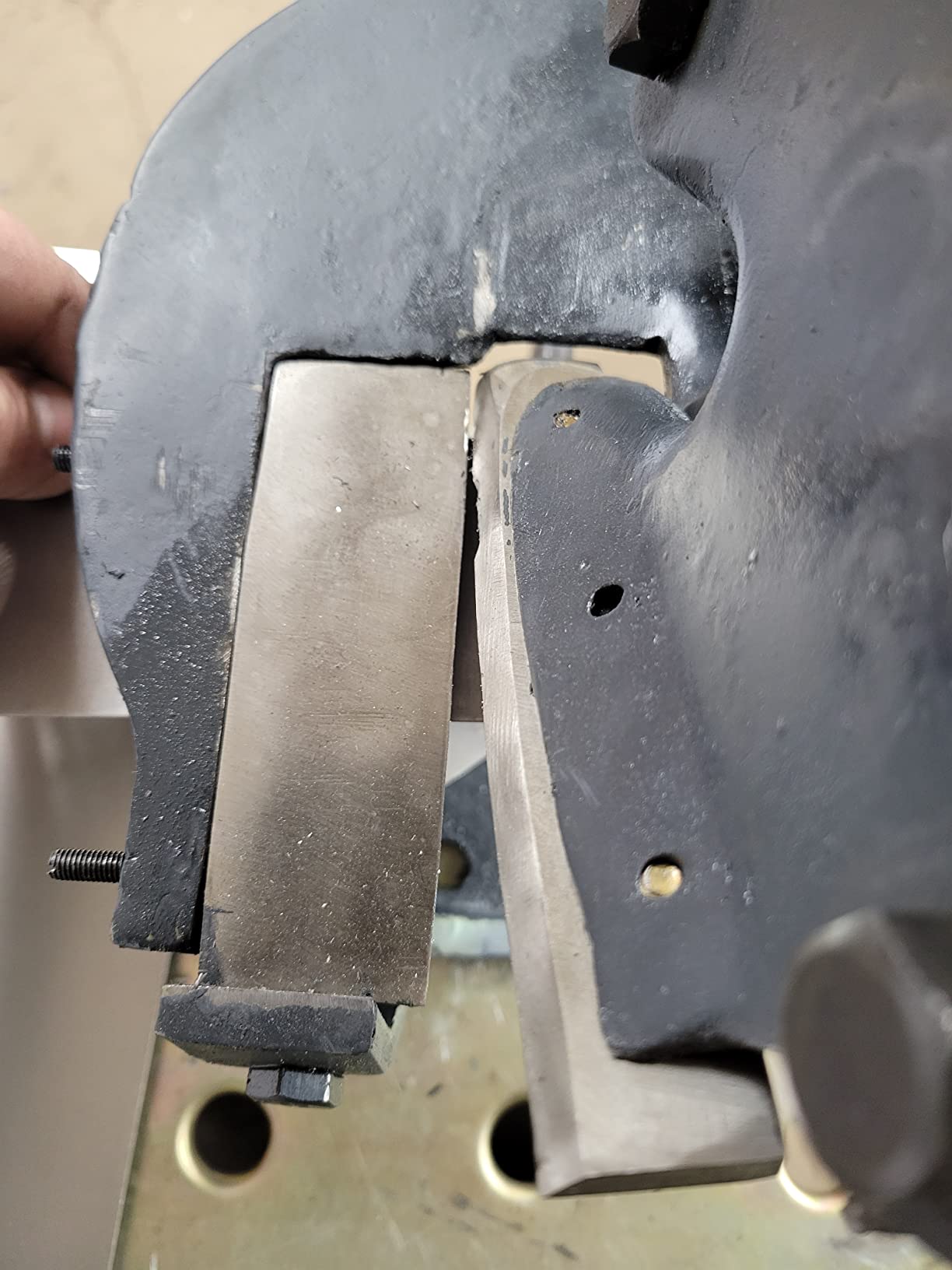 Throatless Shear, Industrial Multi-Purpose Throatless Shear Curved Blade Cutter customer photo 1