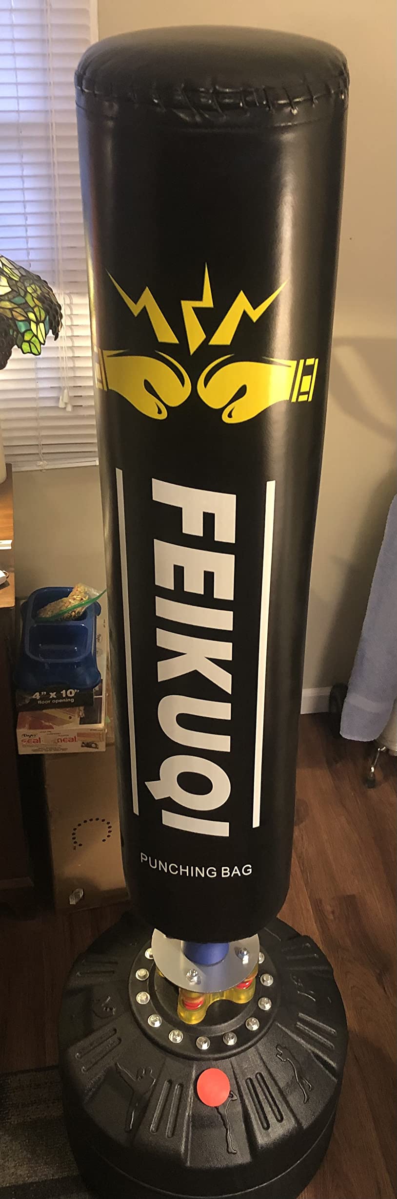 Punching Bag for Adults, Boxing Bag with Stand 70''-205lbs Freestanding Punching Bag for Adults - Kickboxing Bag for Home Gym Office customer photo 2