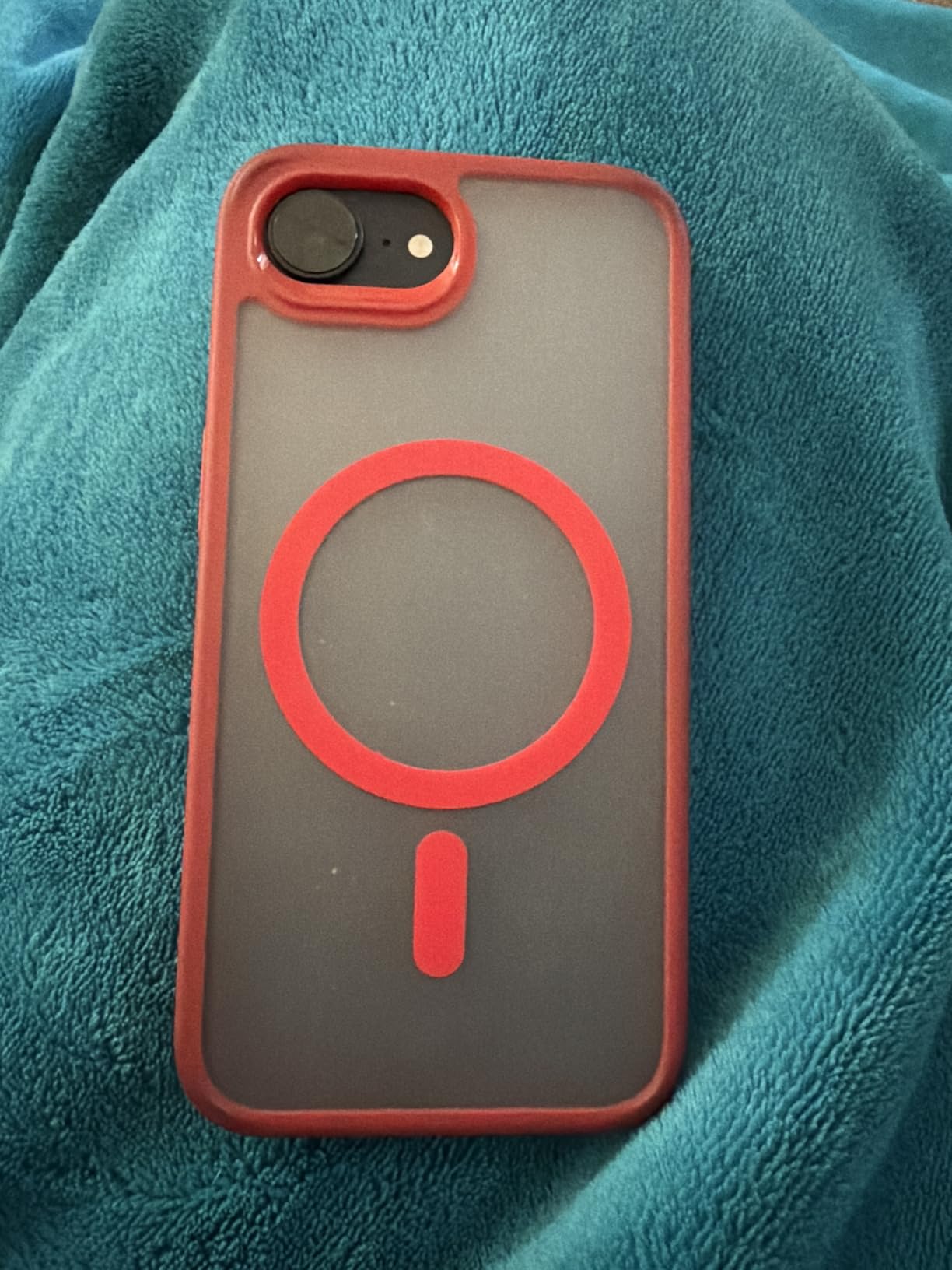 ESR for iPhone 14/iPhone 13 Case, Compatible with MagSafe, Shockproof Military-Grade Protection, Scratch-Resistant Back, Magnetic Phone Case, Classic Hybrid Case, Clear customer photo 2