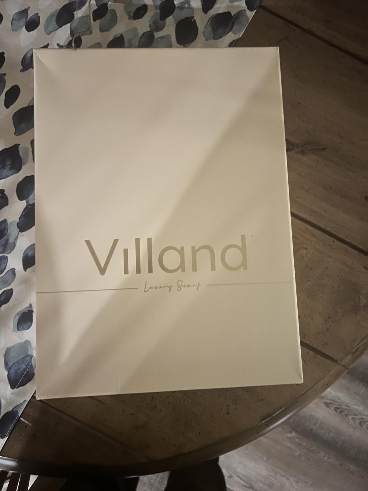 Villand Women's Wool Scarf - Cashmere Feel Winter Checked Scarves for Women, Large Soft Thick Shawls and Wraps with Gift Box customer photo 2
