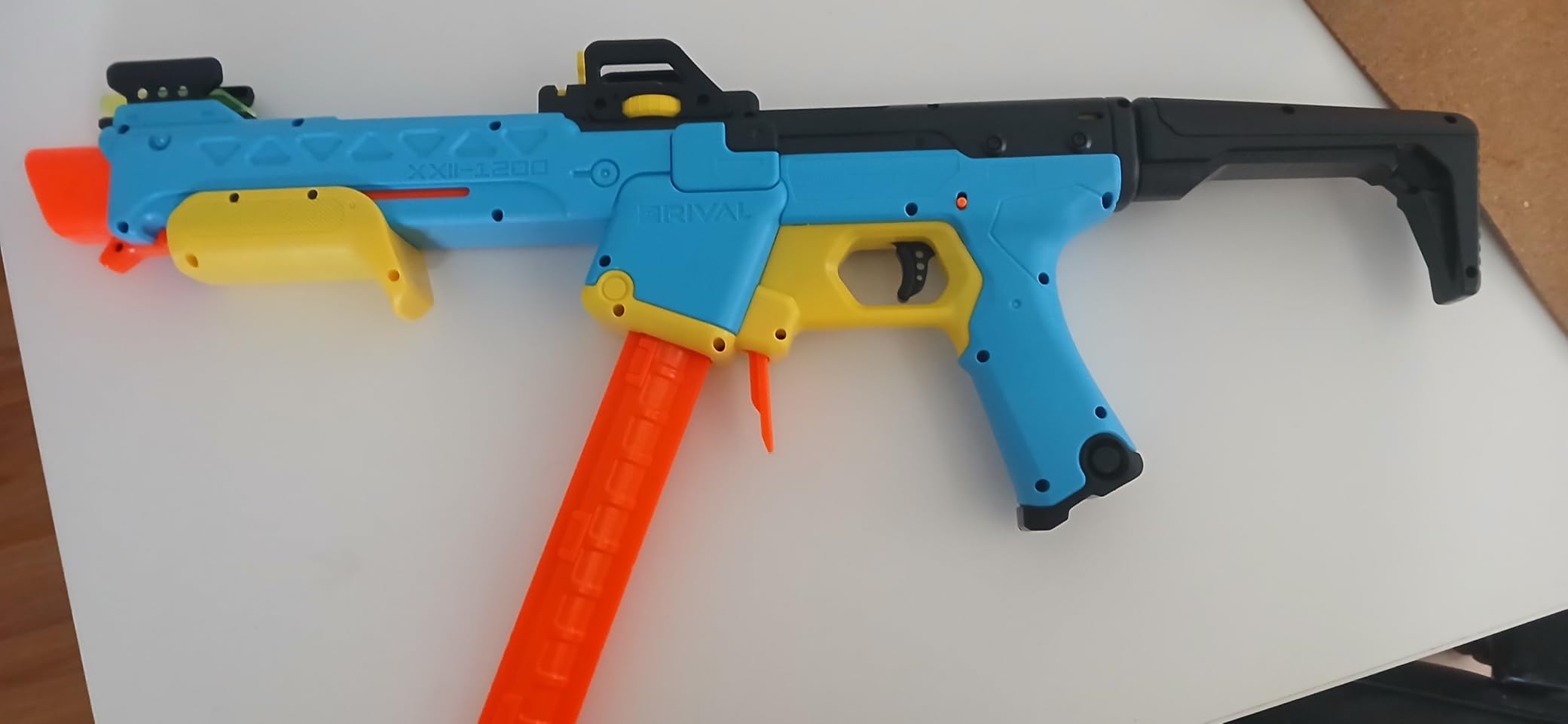 NERF Rival Pathfinder XXII-1200 Blaster, Most Accurate Rival System, Adjustable Sight, 12-Round Magazine, 12 Rival Accu-Rounds customer photo 1