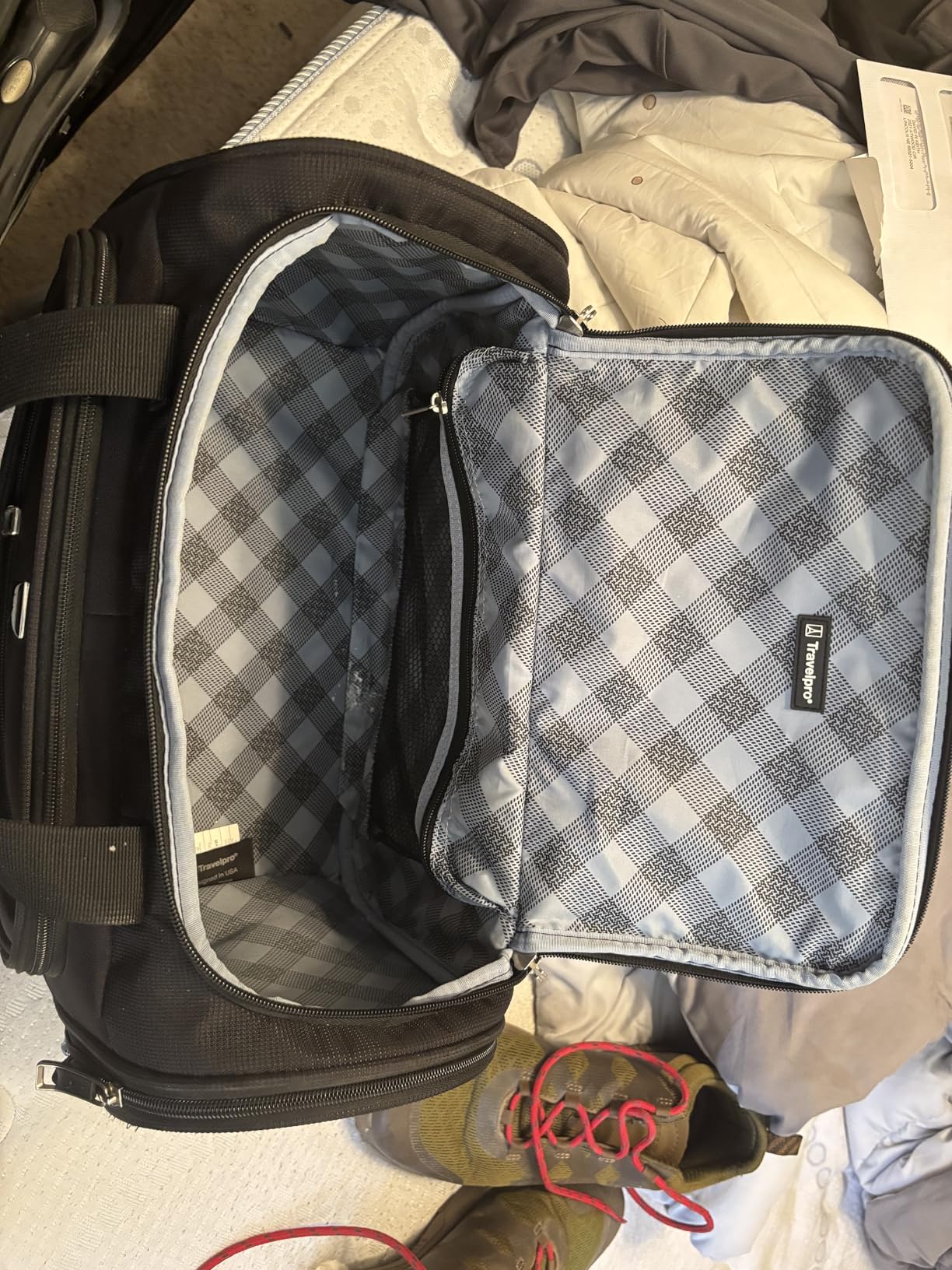 Travelpro Maxlite 5 Softside Lightweight Underseat Carry-On Travel Tote, Overnight Weekender Bag customer photo 2