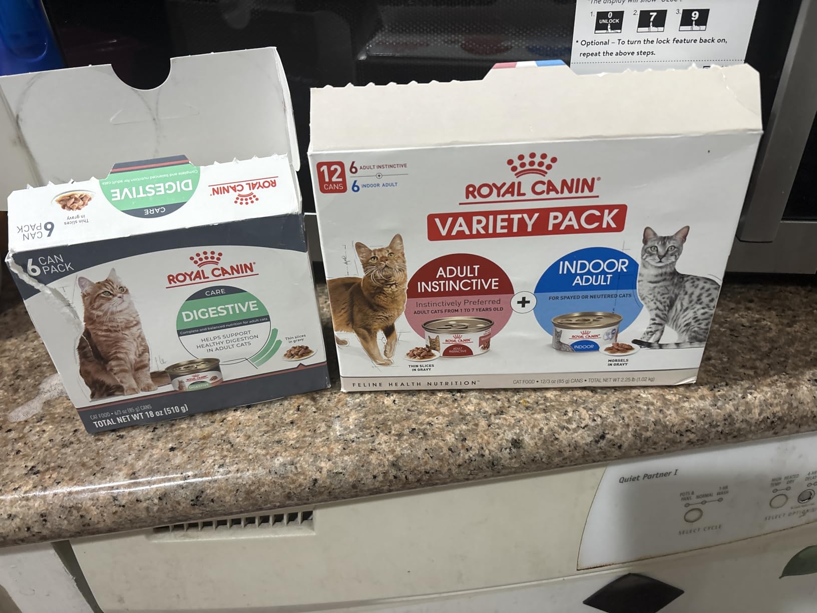 Royal Canin Feline Health Nutrition Indoor Adult & Adult Instinctive Thin Slices in Gravy and Morsels in Gravy Variety Pack Cat Food, 3 oz (Pack of 12) customer photo 2