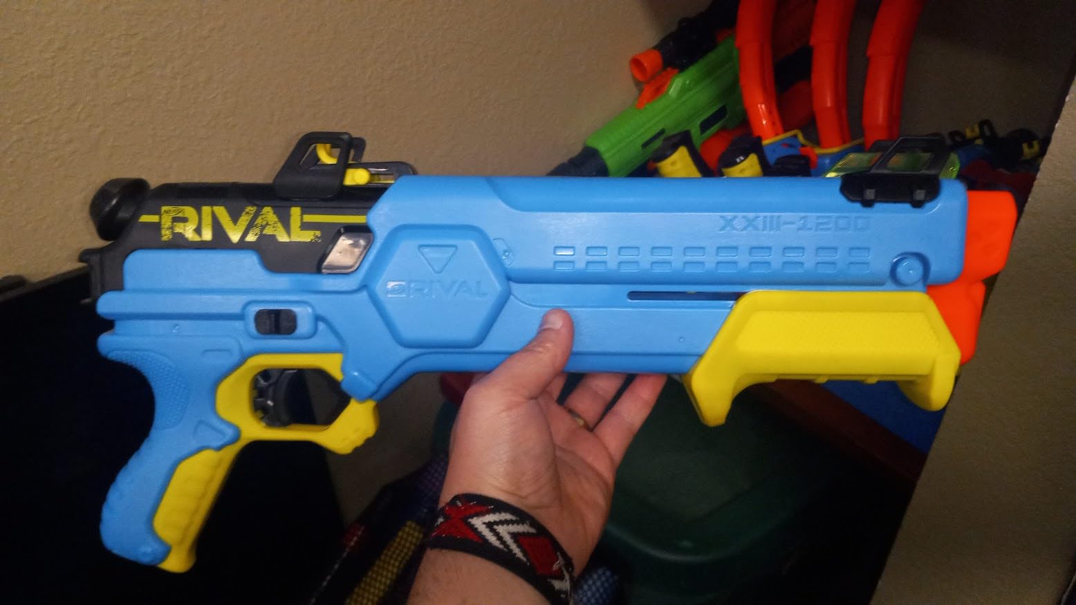 Nerf Rival Forerunner XXIII-1200 Blaster, 12 Round Capacity, Adjustable Sight customer photo 1