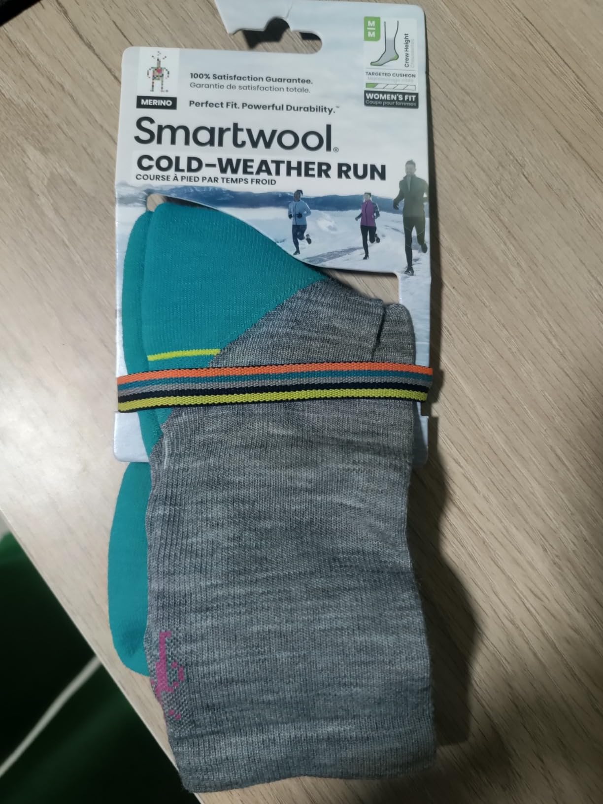 Smartwool Women's Run Cold Weather Targeted Cushion Crew Socks customer photo 1