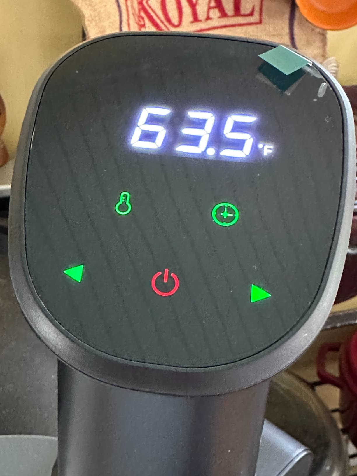Sous Vide Machine - Suvee Cooker - Rocyis Sous Vide Kit with Lid, Recipes - 1000W Fast Heating Immersion Circulator, Accurate Temperature and Timer, Digital Touch Screen, Stainless Steel customer photo 1