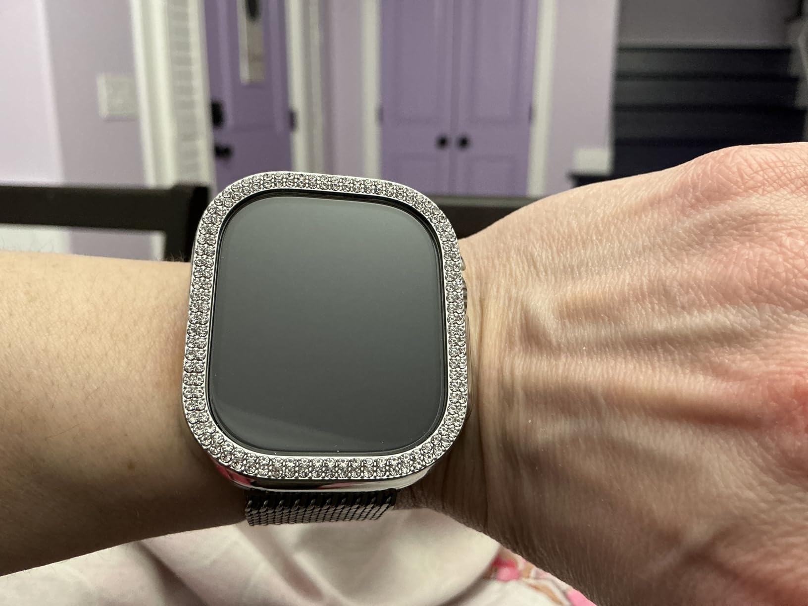 Spigen Glas.tR EZ Fit Tempered Glass Screen Protector for Apple Watch Ultra 3 / Ultra 2 / Ultra (49mm) - 2 Pack customer photo 1