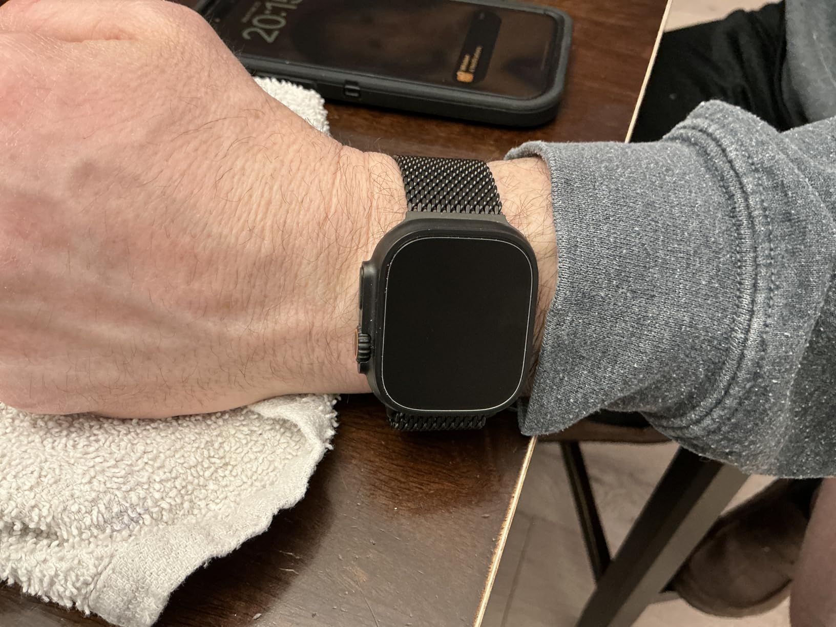 Spigen Glas.tR EZ Fit Tempered Glass Screen Protector for Apple Watch Ultra 3 / Ultra 2 / Ultra (49mm) - 2 Pack customer photo 2