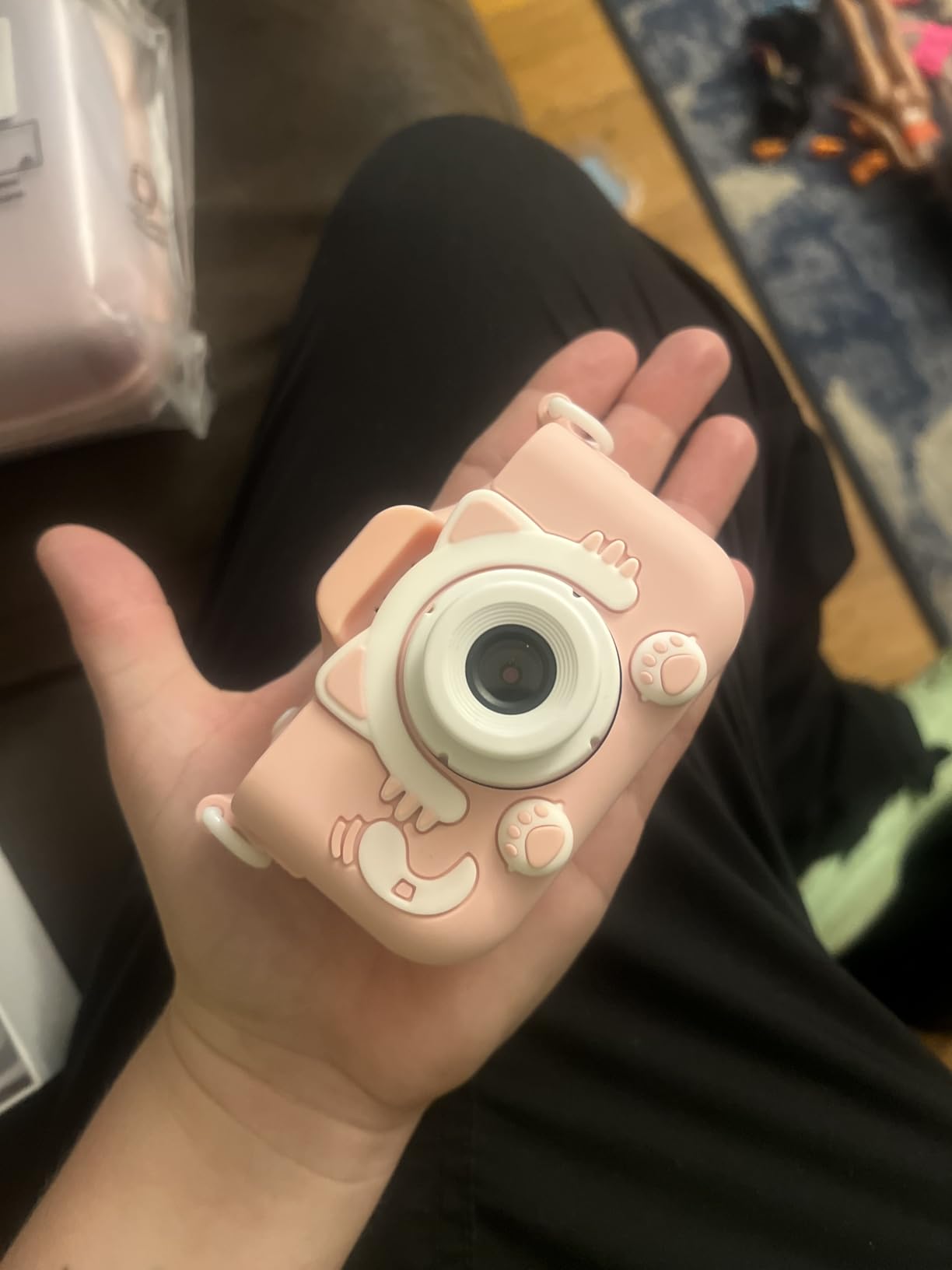 CIMELR Kids Camera Toys for 3 4 5 6 7 8 9 10 11 12 Years Old Boys/Girls, Kids Digital Camera for Toddler with Video, Birthday Festival for Kids, Selfie Camera for Child, 32GB TF Card customer photo 2