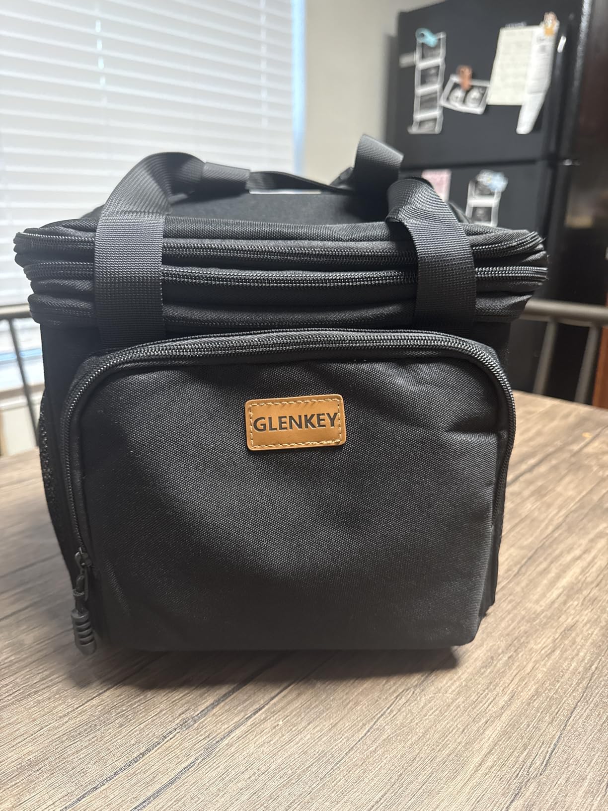 Expandable Lunch Box Cooler Bag - Insulated Soft Lunch Bag for Men Women - Large Lunchbox for Adults Work Camping Outdoor Travel Black 16L customer photo 1