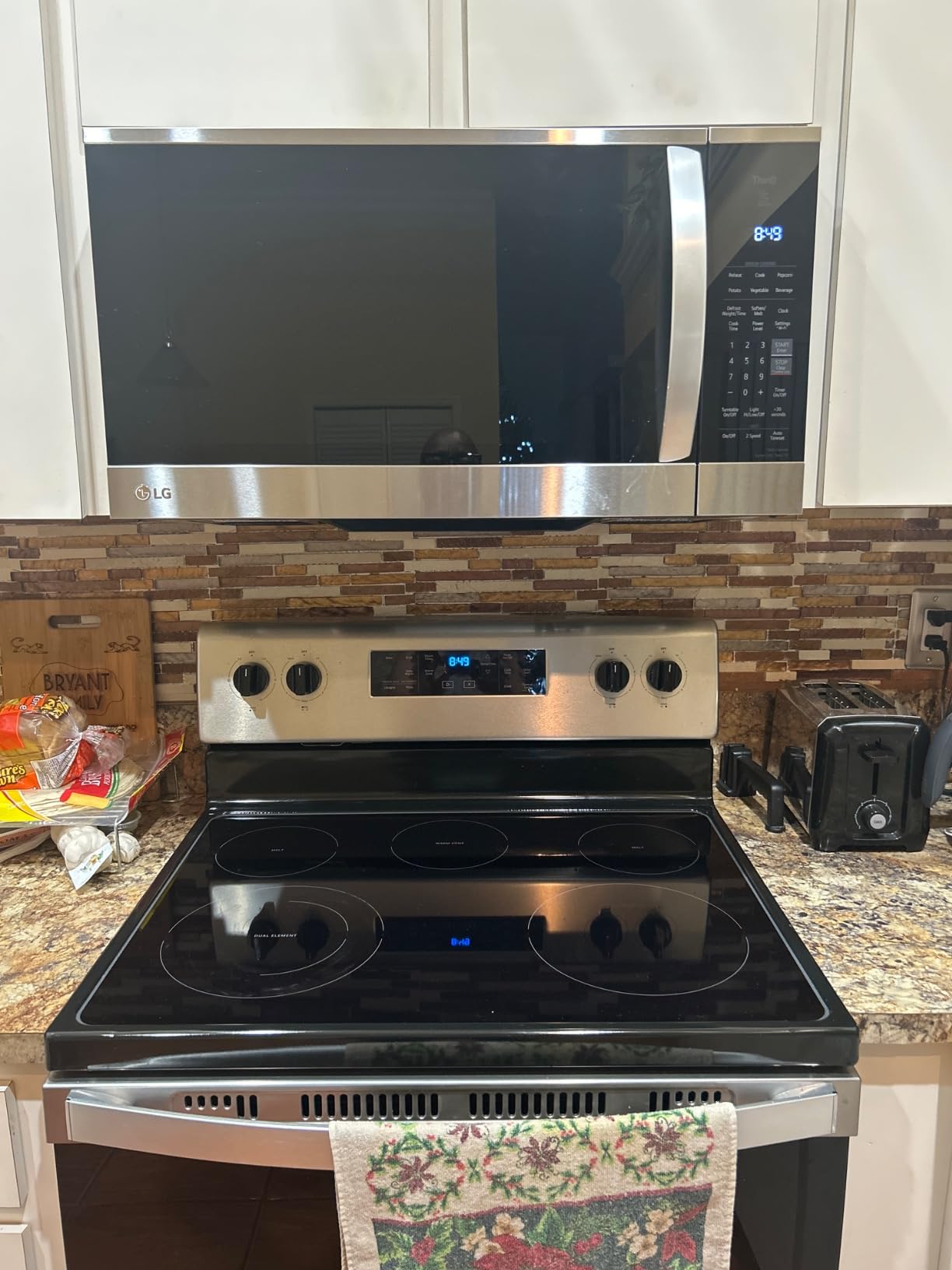 1.8 cu. ft. 30 in. W Smart Over The Range Microwave Oven with EasyClean in PrintProof Stainless Steel 1000-Watt customer photo 2
