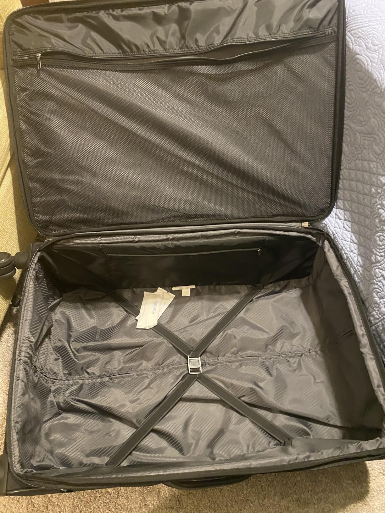 American Tourister 4 KIX 2.0 Expandable Softside Luggage with Spinner Wheels, 24 SPINNER, CLASSIC BLUE customer photo 1