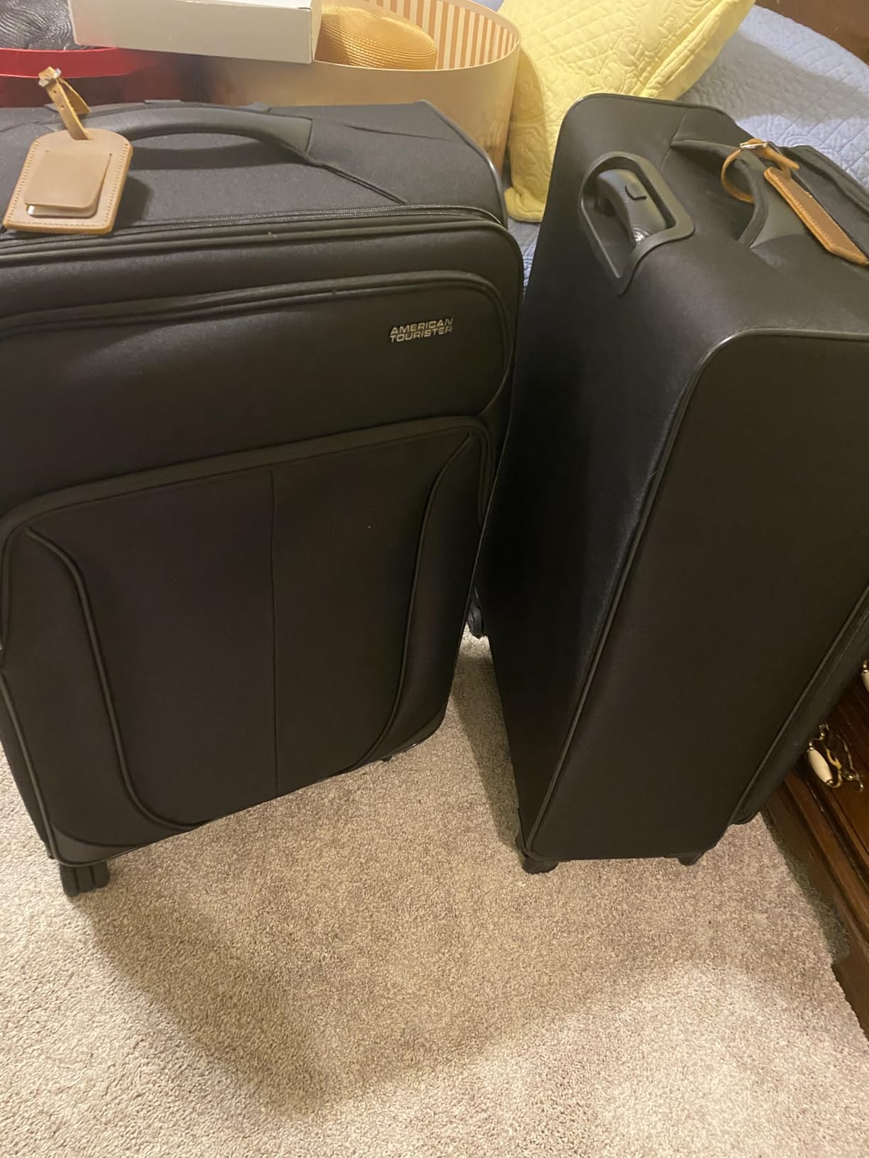 American Tourister 4 KIX 2.0 Expandable Softside Luggage with Spinner Wheels, 24 SPINNER, CLASSIC BLUE customer photo 2