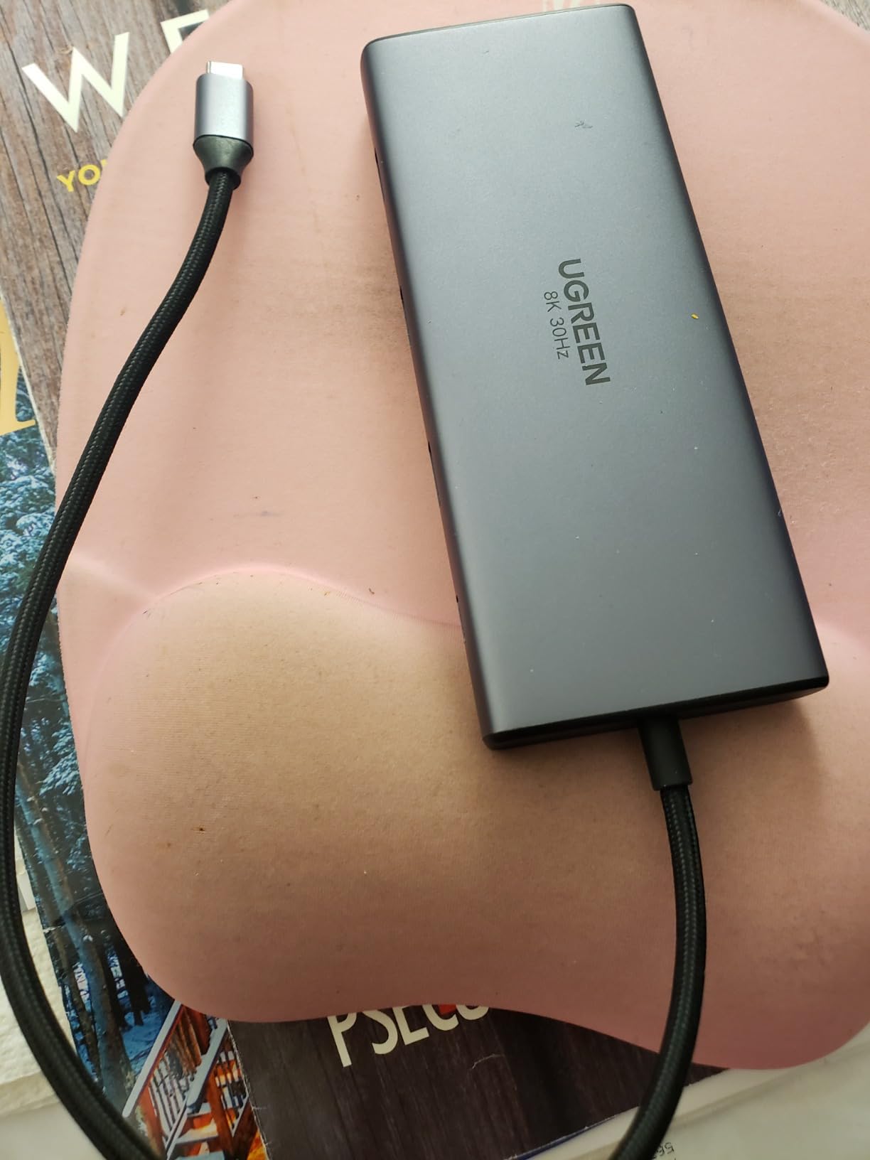 UGREEN Revodok Pro 210 Docking Station 10-in-1, USB C Dock Dual HDMI 4K@60Hz, Single 8K@30Hz, 100W PD, 5Gbps USB-C/A, Gigabit Ethernet, SD/TF Card Reader for HP, Dell customer photo 1