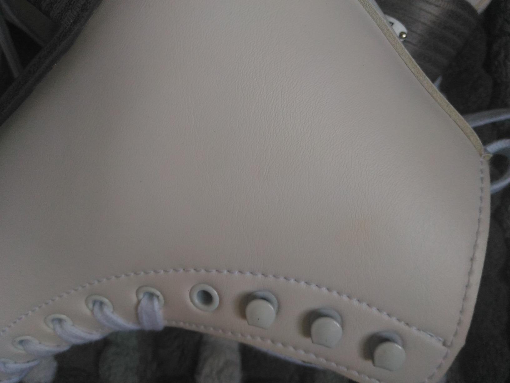Riedell Horizon Junior Kids Ice Skates for Girls and Boys - Supportive Uppers with Plush Padded Lining, Smooth Stainless Steel Blades, and PVC Soles customer photo 2