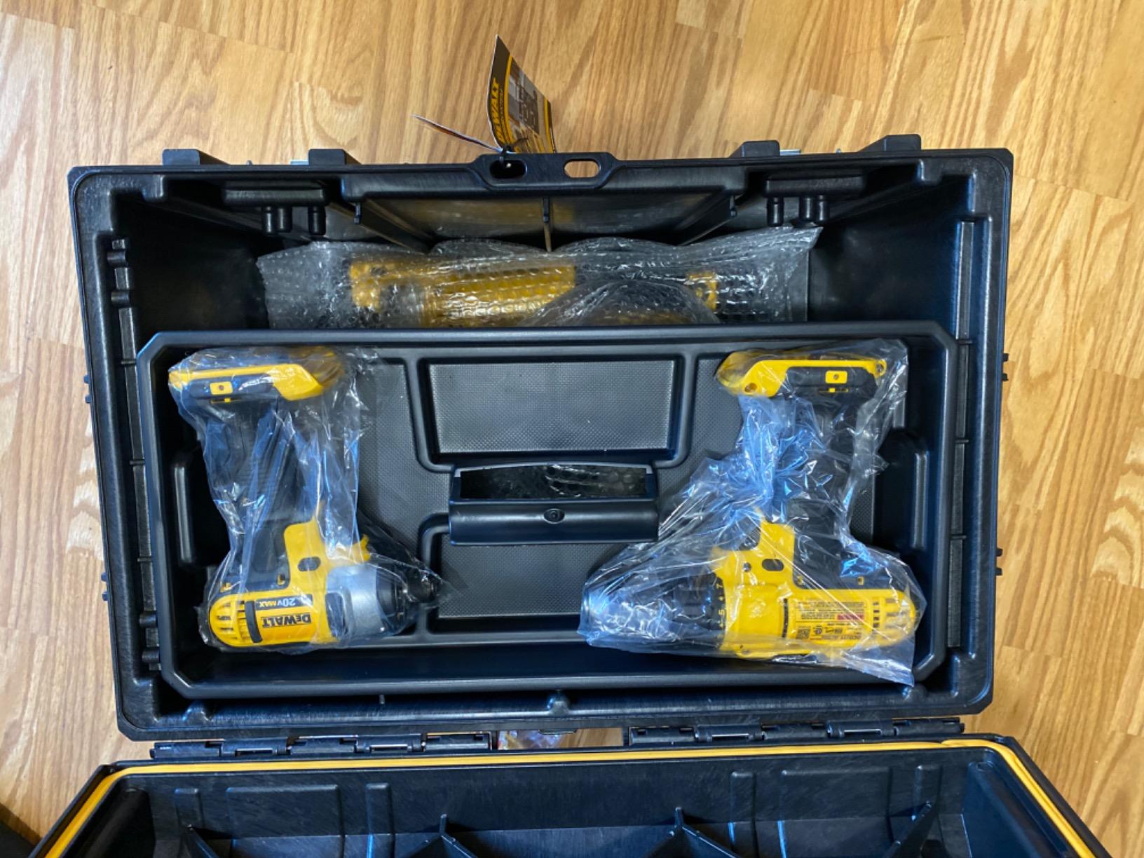20V MAX Power Tool Combo Kit, 10 Tool Cordless Power Tool Set, 2 Batteries, Charger and 2 Bags Included, Dewalt Brushless Combo Kit (DCK1021D2) customer photo 2