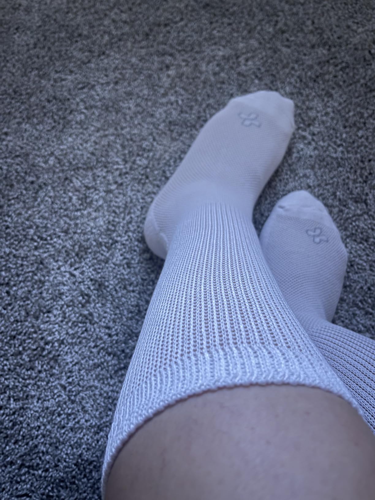 Doctor's Select Diabetic Socks for Men - 4 Pairs Non Binding Neuropathy Socks for Swollen Feet, Work, Travel & Comfort customer photo 2
