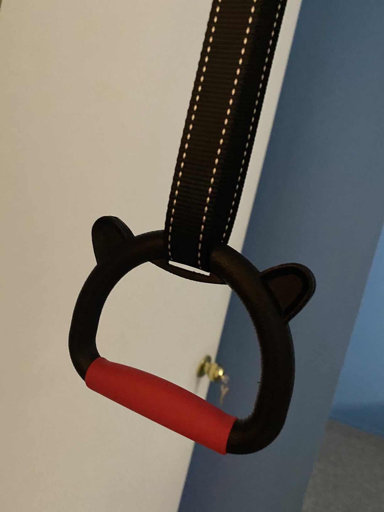 New Professional Gymnastic Rings, Both for Adults and Kids, Support 550 LBS, Home Fitness Equipment, Indoor and Outdoor Pull-up Bar for Stretching and Height Increase, with Adjustable Straps customer photo 2