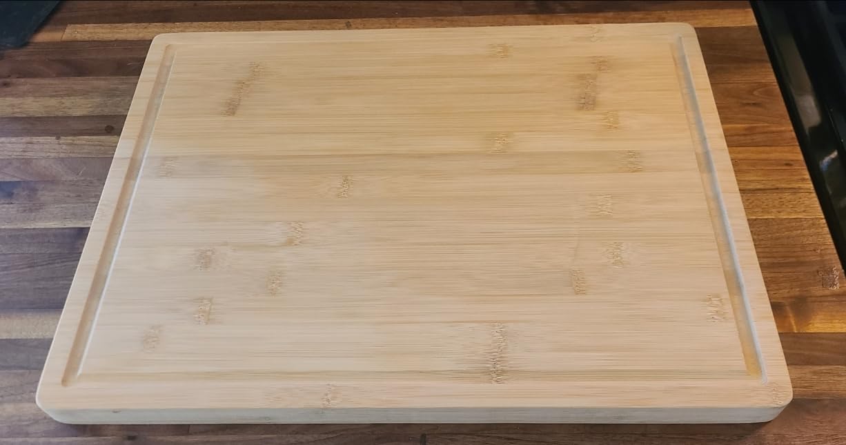 Bamboo Cutting Board for Kitchen, 18