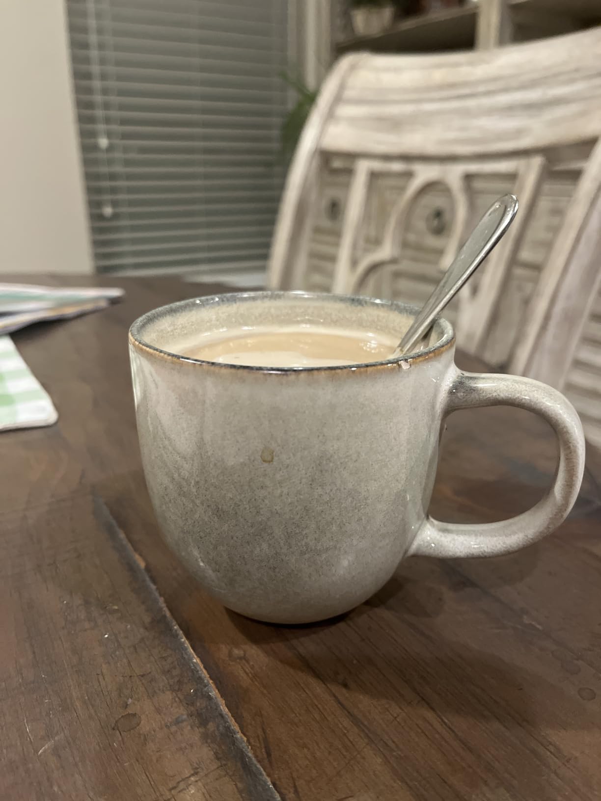 AmorArc 12oz Coffee Mugs, Ceramic Coffee Mugs set of 6 for Man, Woman, Dad, Mom, Modern Coffee Mugs with handle for Latte/Cappuccino/Milk/Cocoa. Dishwasher&Microwave Safe, Cappuccino customer photo 1