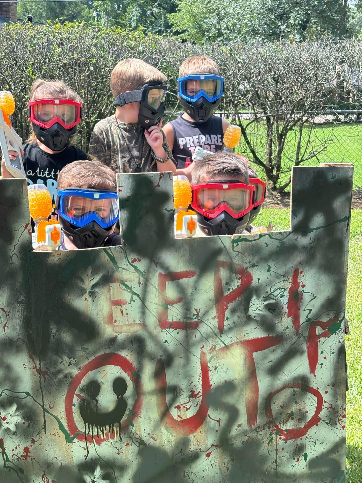 Detachable Tactical Masks with Goggles Compatible with Nerf Rival Blasters customer photo 1