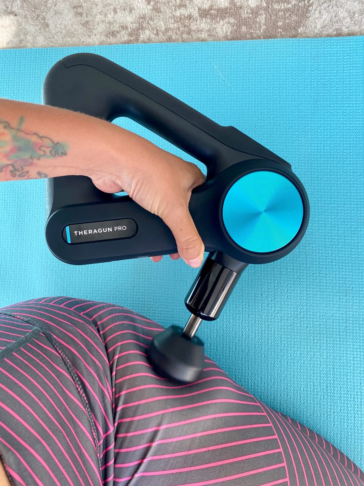 Therabody Theragun PRO Plus - 6-in-1 Deep Tissue Percussion Massage Gun customer photo 2