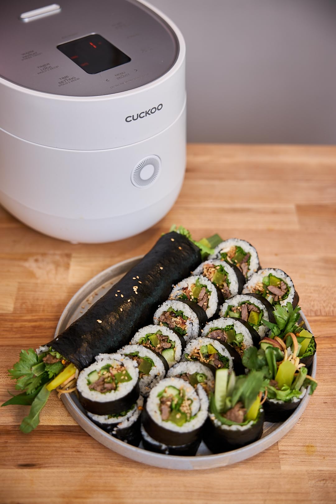 CUCKOO Micom Rice Cooker 3-Cup Uncooked / 6-Cup Cooked with Nonstick Inner Pot, Small Rice Maker with 8 Menu Options, Fuzzy Logic Technology, Auto Clean, Quick Rice Mode, Gray (CR-0375FG) customer photo 1
