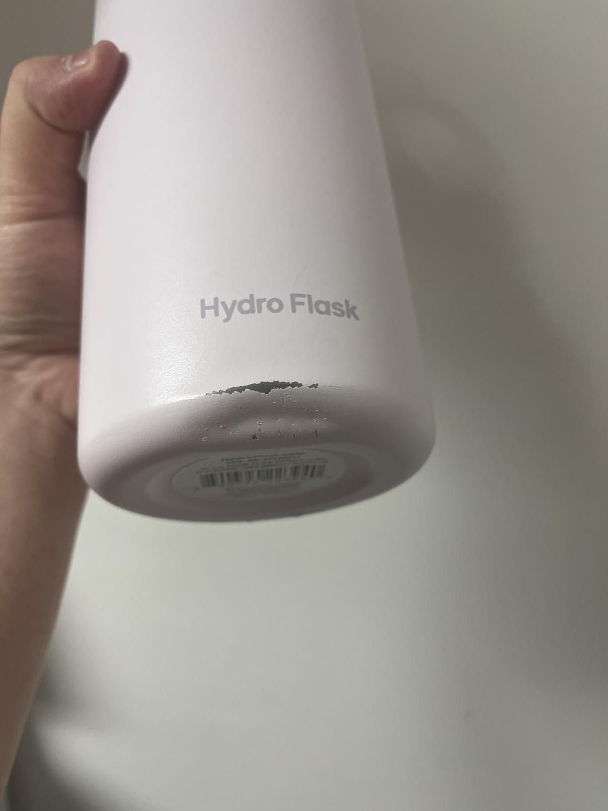 Hydro Flask Water Bottle - Insulated Stainless Steel - Wide Straw Lid, Non Spill, Leakproof in 32 Oz Oat Tan customer photo 2