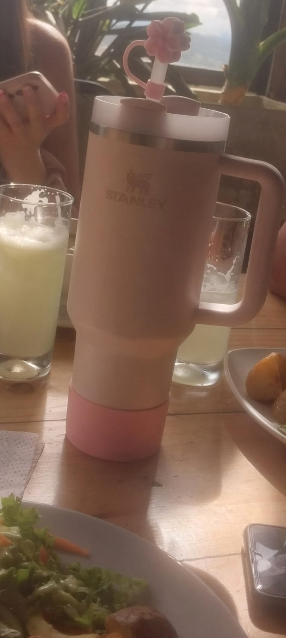 STANLEY Quencher H2.0 Tumbler with Handle and Straw 30 oz | Flowstate 3-Position Lid | Cup Holder Compatible for Travel | Insulated Stainless Steel Cup | BPA-Free | Rose Quartz 2.0 customer photo 2