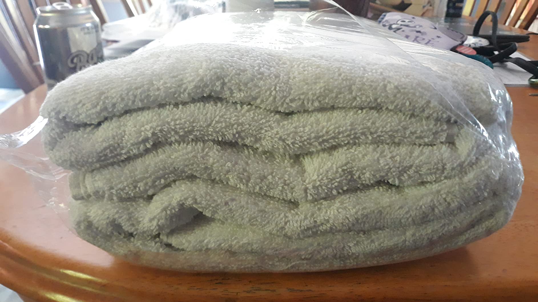 Avalon Towels Bath Towels Set of 4, Size 30 x 60 Inches - 60% Cotton, 40% Viscose Made from Bamboo, Soft and Absorbent, Quick Drying, Lightweight, Perfect for Daily Use customer photo 1