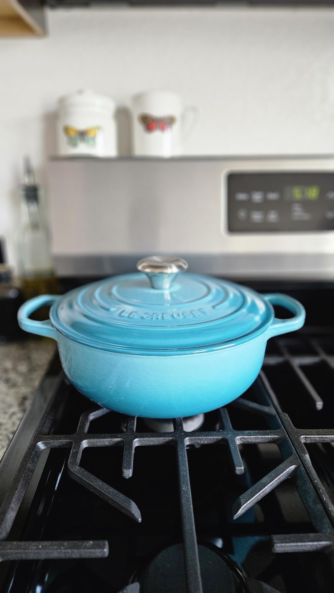 Le Creuset Enameled Cast Iron Signature Round Sauteuse, 3.5 qt., Shallot customer photo 1