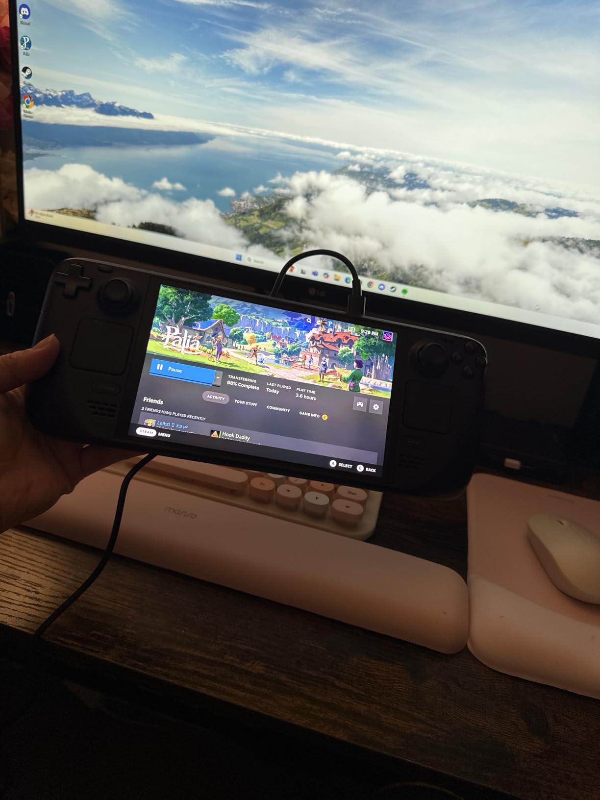 Steam Deck OLED 512GB Handheld Gaming Console customer photo 1
