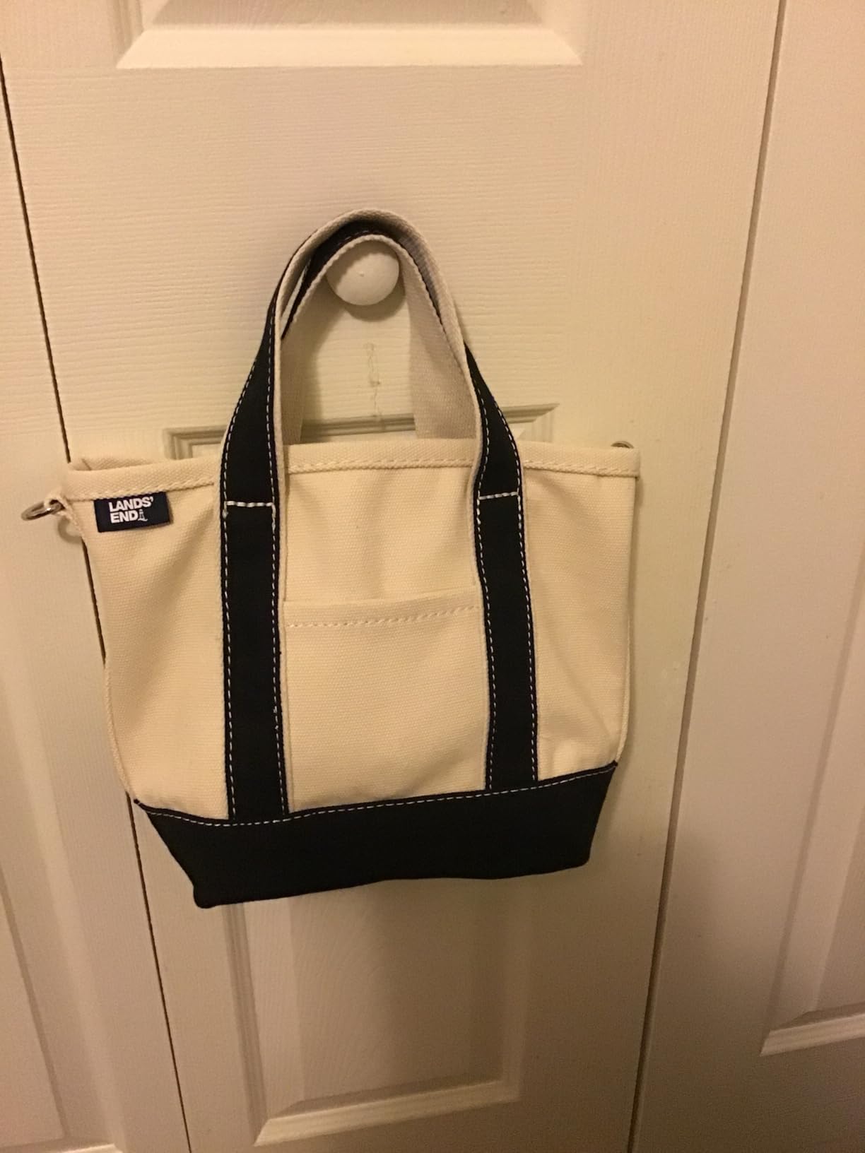 Lands' End Open Top Canvas Tote Bag customer photo 2