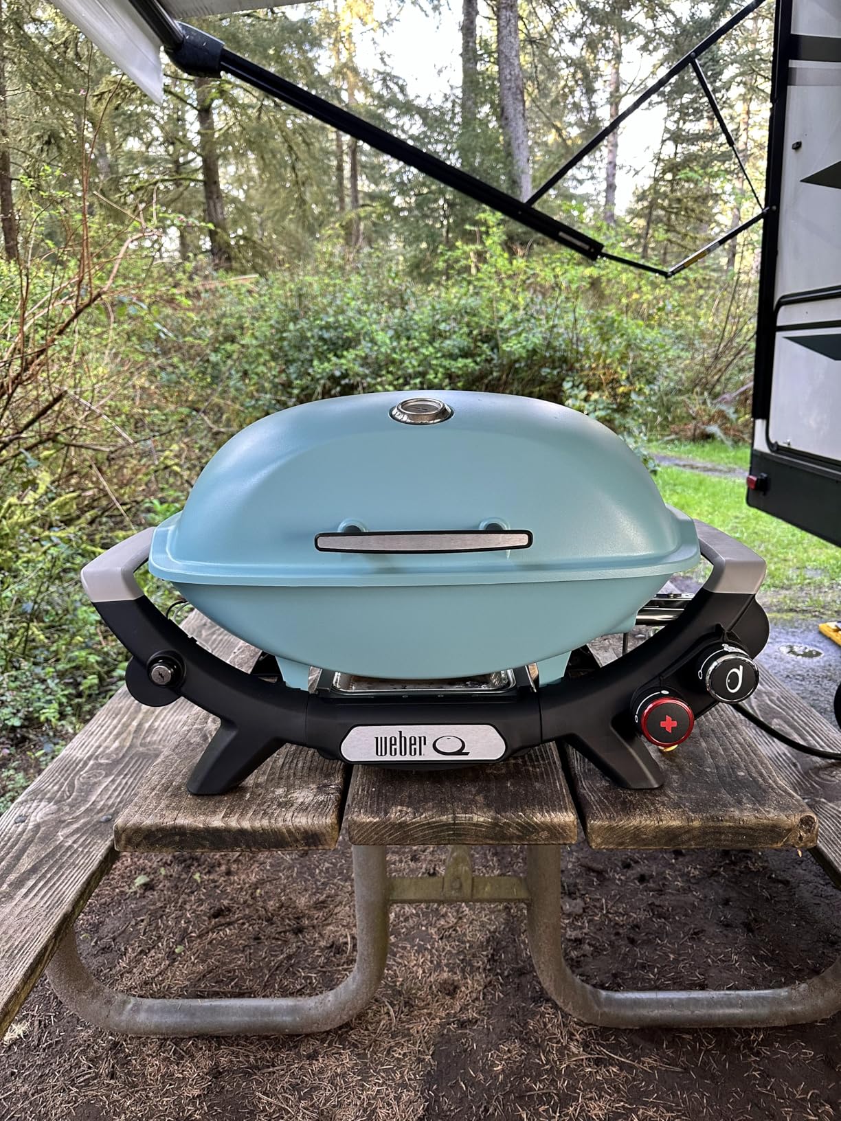 Q 2800N+ Liquid Propane Portable Grill, Midnight Black - Wide 250°-700°F Temp Range with Plus Burner for Searing, Low-Temp Roasting & High-Dome Lid for Travel & Camping customer photo 1