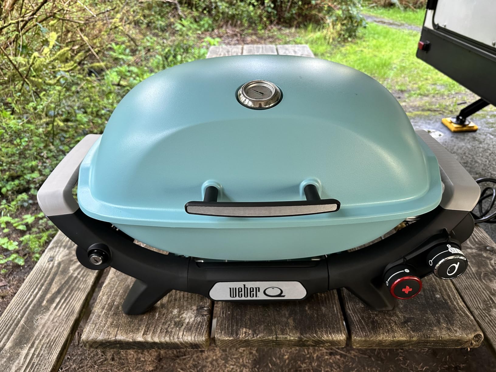 Q 2800N+ Liquid Propane Portable Grill, Midnight Black - Wide 250°-700°F Temp Range with Plus Burner for Searing, Low-Temp Roasting & High-Dome Lid for Travel & Camping customer photo 2