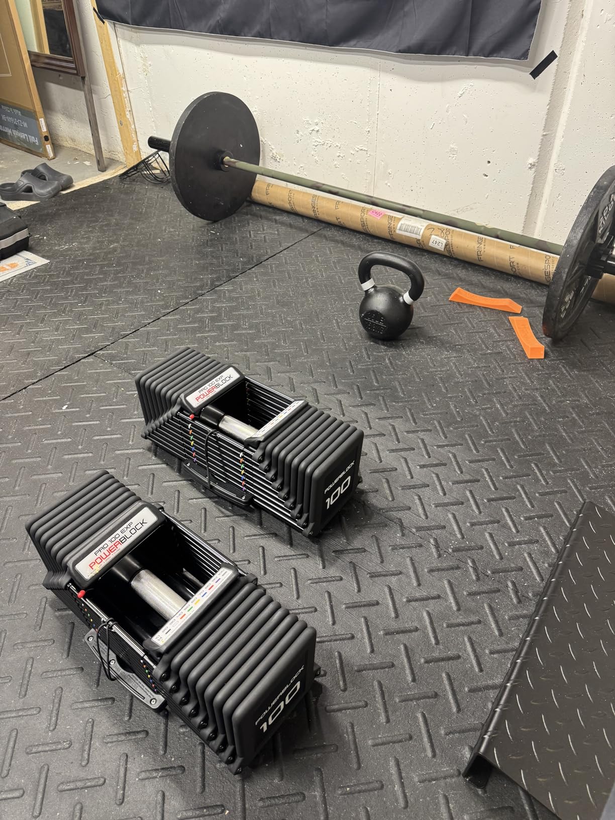 PowerBlock Pro 100 Adjustable Dumbbell (5-100 lb, Single) customer photo 1