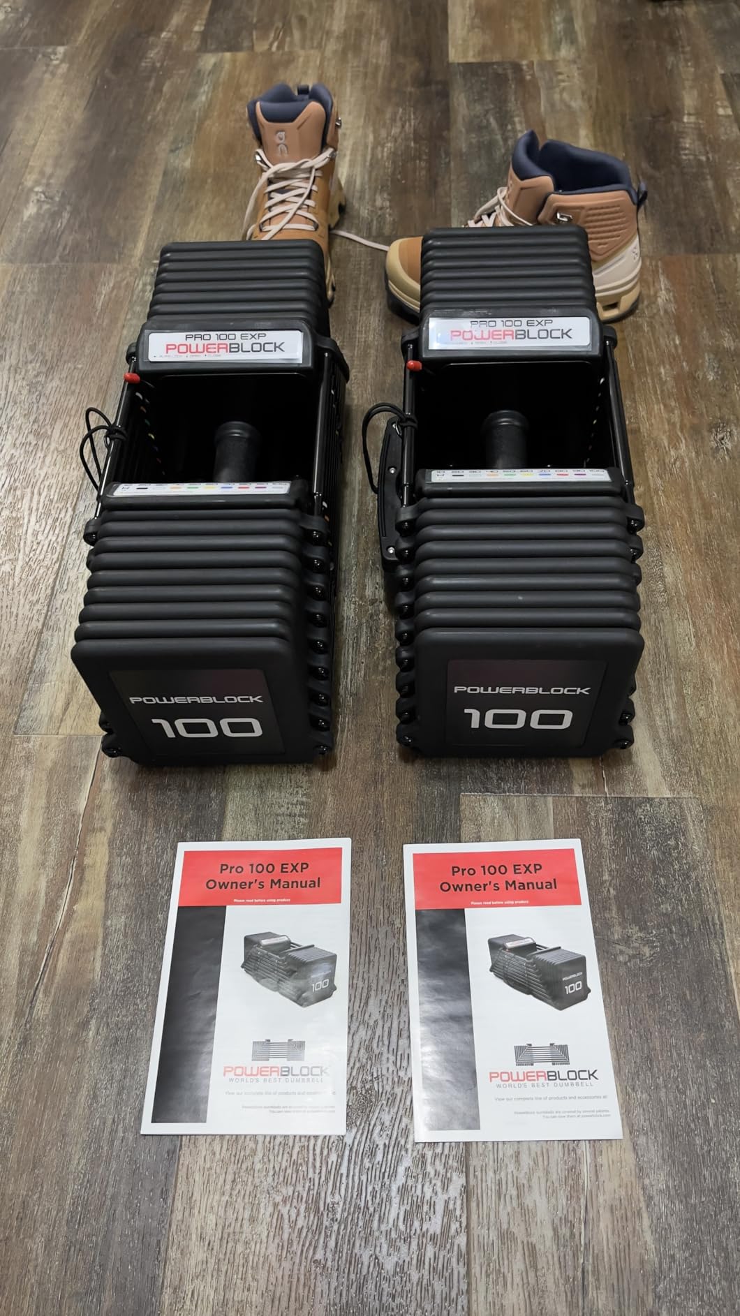 PowerBlock Pro 100 Adjustable Dumbbell (5-100 lb, Single) customer photo 2