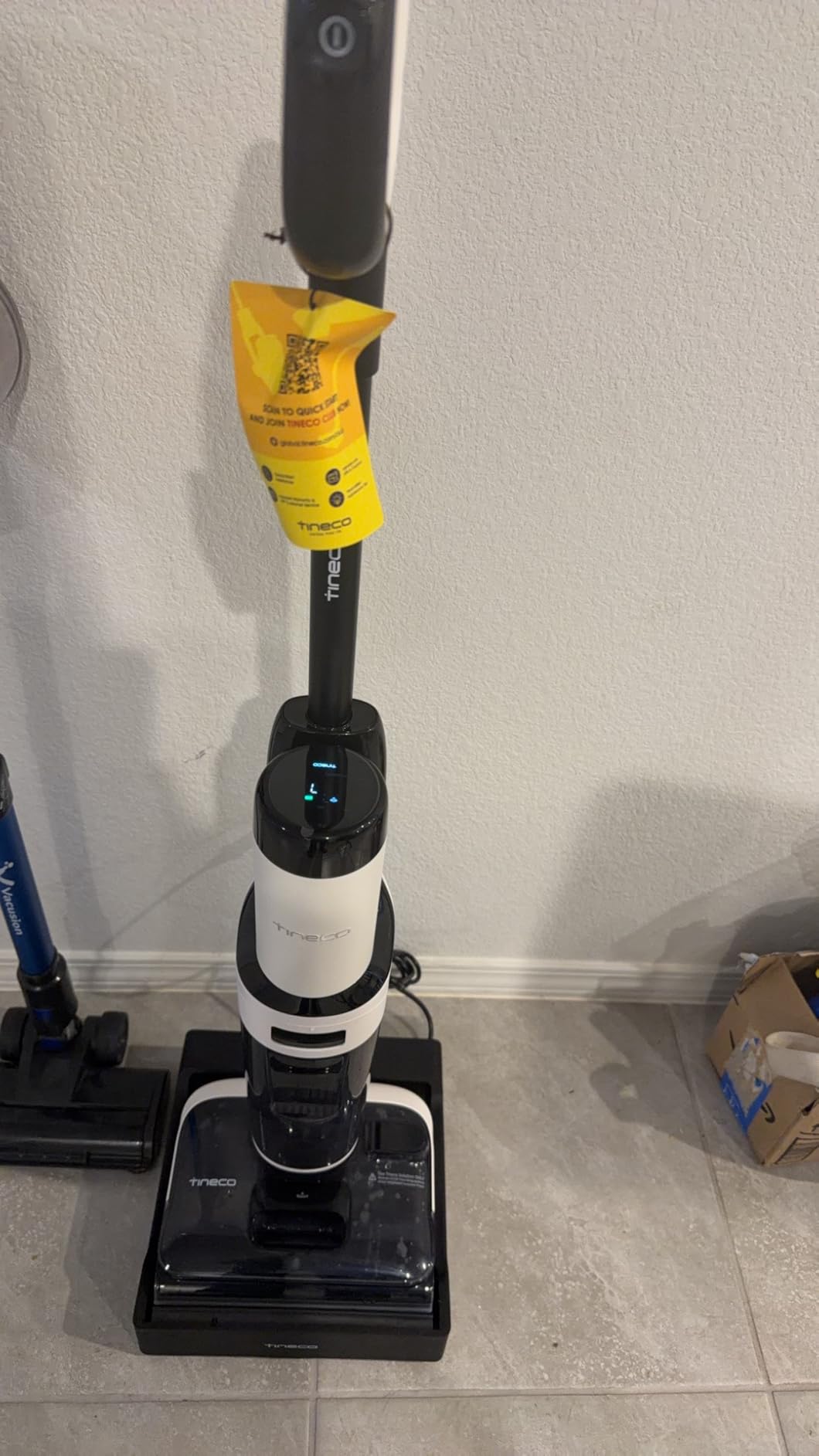 Tineco Floor ONE Stretch S6 Cordless Wet Dry Vacuum Cleaner, 180 Degree Lay-Flat Smart Vacuum Mop, 40 Minutes Long Runtime 158F Flashdry Self-Cleaning, Dual-Sided Edge Cleaning Lightweight Floor Cleaner customer photo 2