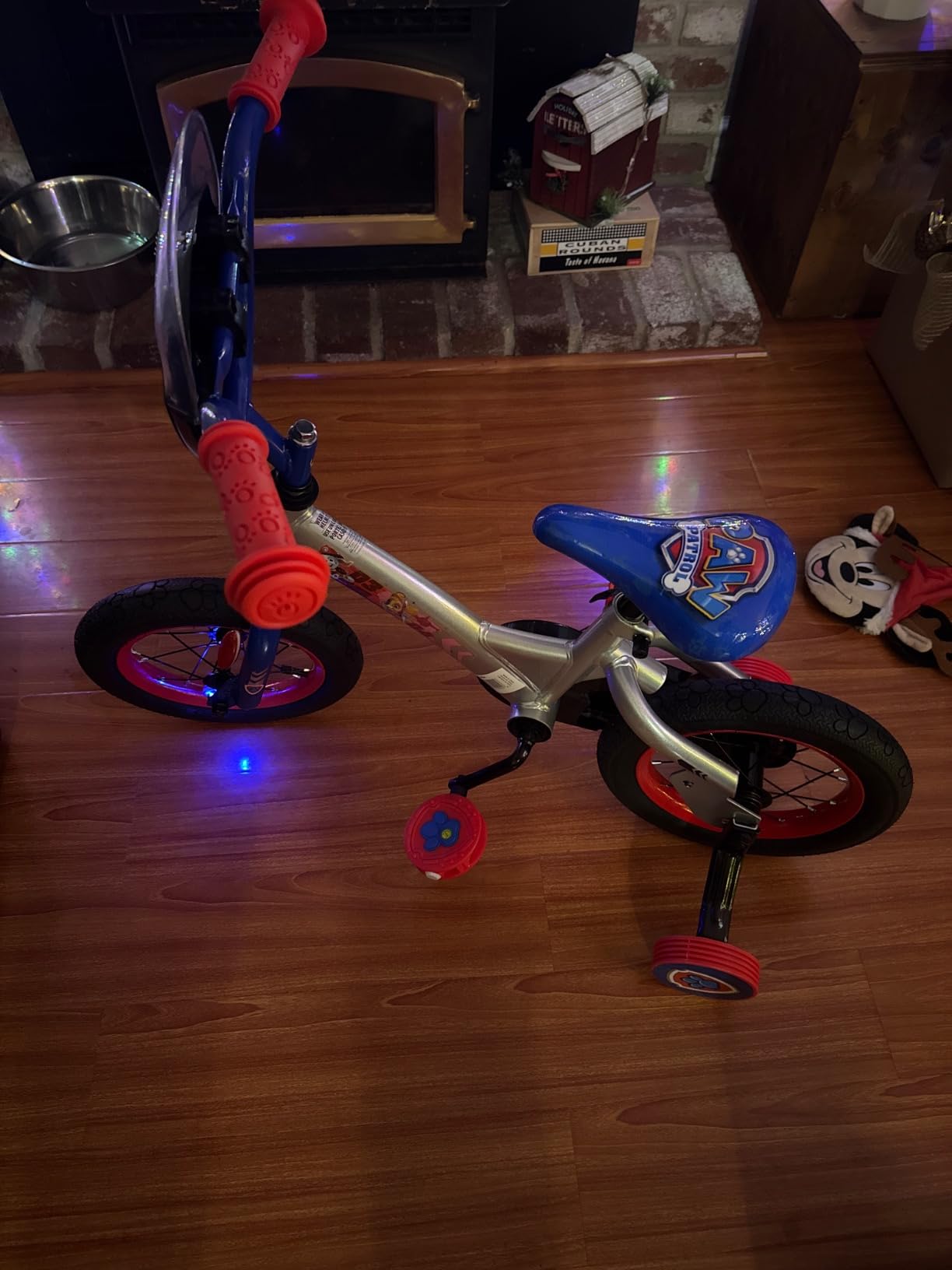 Huffy Paw Patrol Kids' Bikes, Sizes 12/16 Inch, Beginner Rider, Multiple Designs and Color Options Available, Removable Training Wheels Included, Fun Paw Patrol Graphics customer photo 2