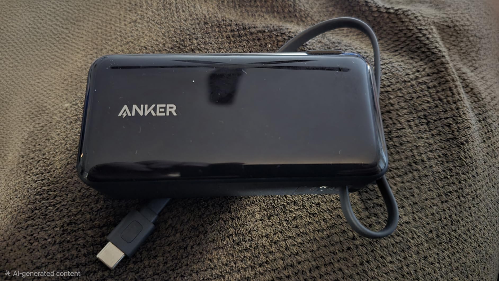 Anker Nano 3-in-1 Portable iPhone Charger, 10,000mAh Power Bank with Built-in USB-C Cable and Foldable Wall Plug, 30W Max customer photo 1