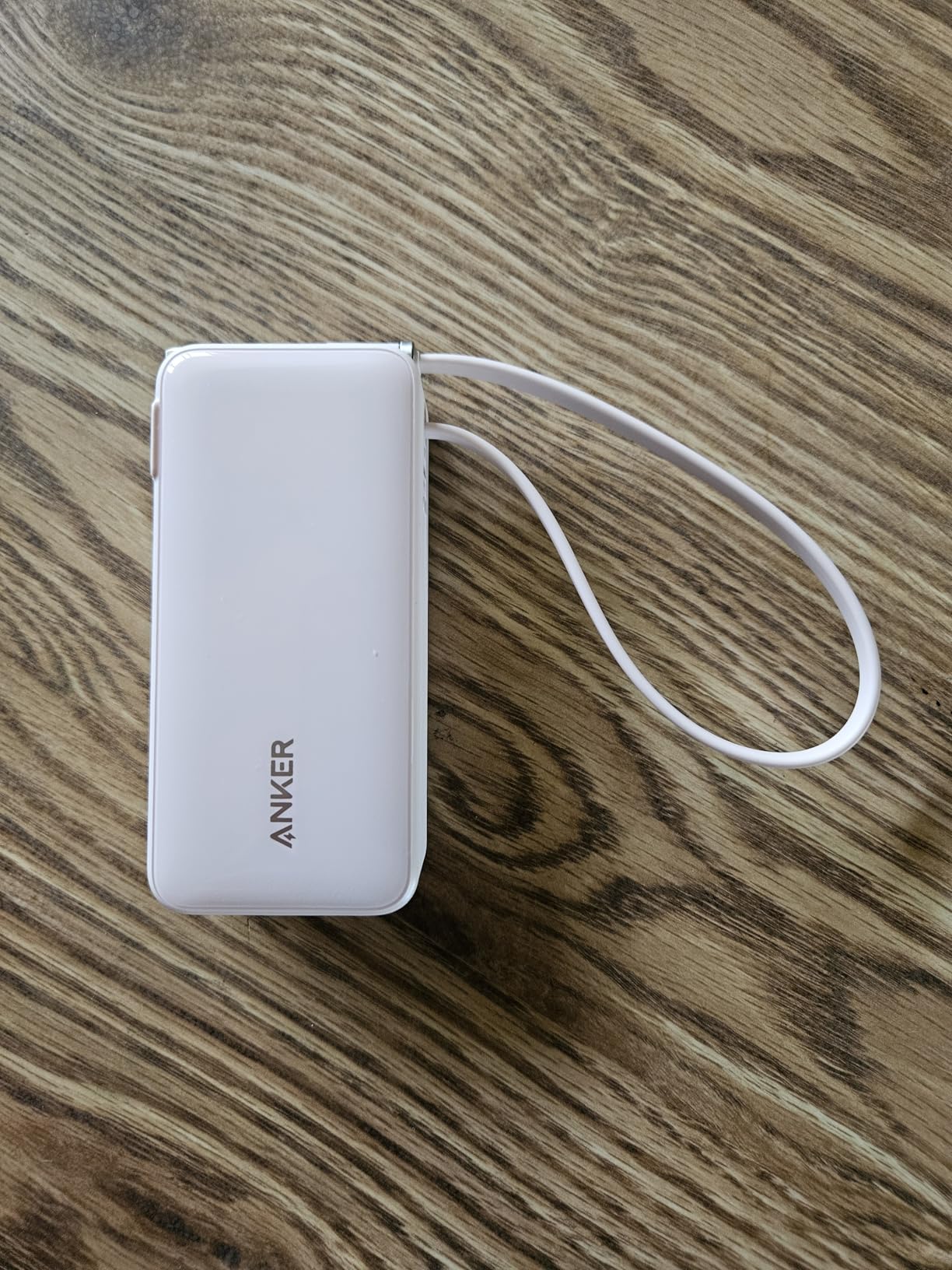 Anker Nano 3-in-1 Portable iPhone Charger, 10,000mAh Power Bank with Built-in USB-C Cable and Foldable Wall Plug, 30W Max customer photo 2