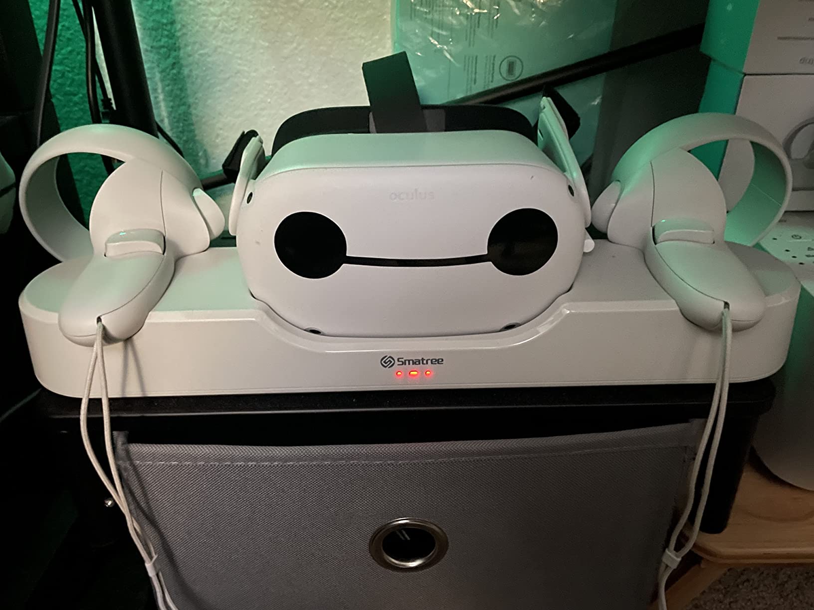 Smatree Charging Dock for Meta Quest 3S/Quest 3 customer photo 1