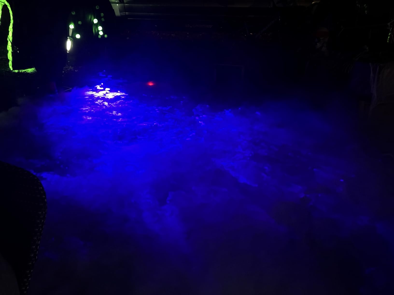 Fog Machine Low Lying, 1500W Smoke Machine Stage Fog Maker Fogger 18000CFM with Remote & Wired control for Halloween Wedding Party Stage Effect customer photo 2